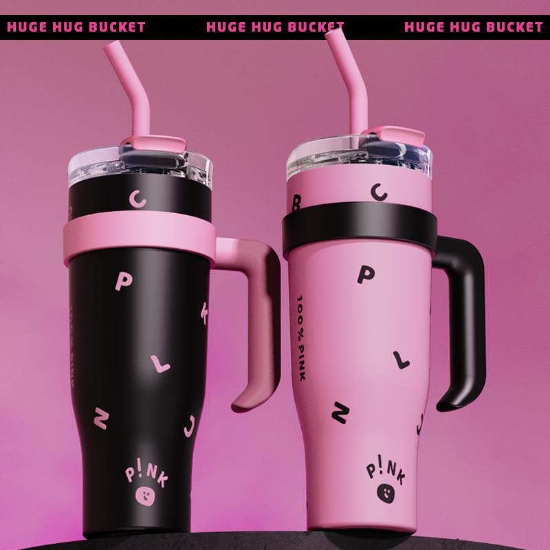 Wholesale Big and large capacity portable thermos cup with high appearance